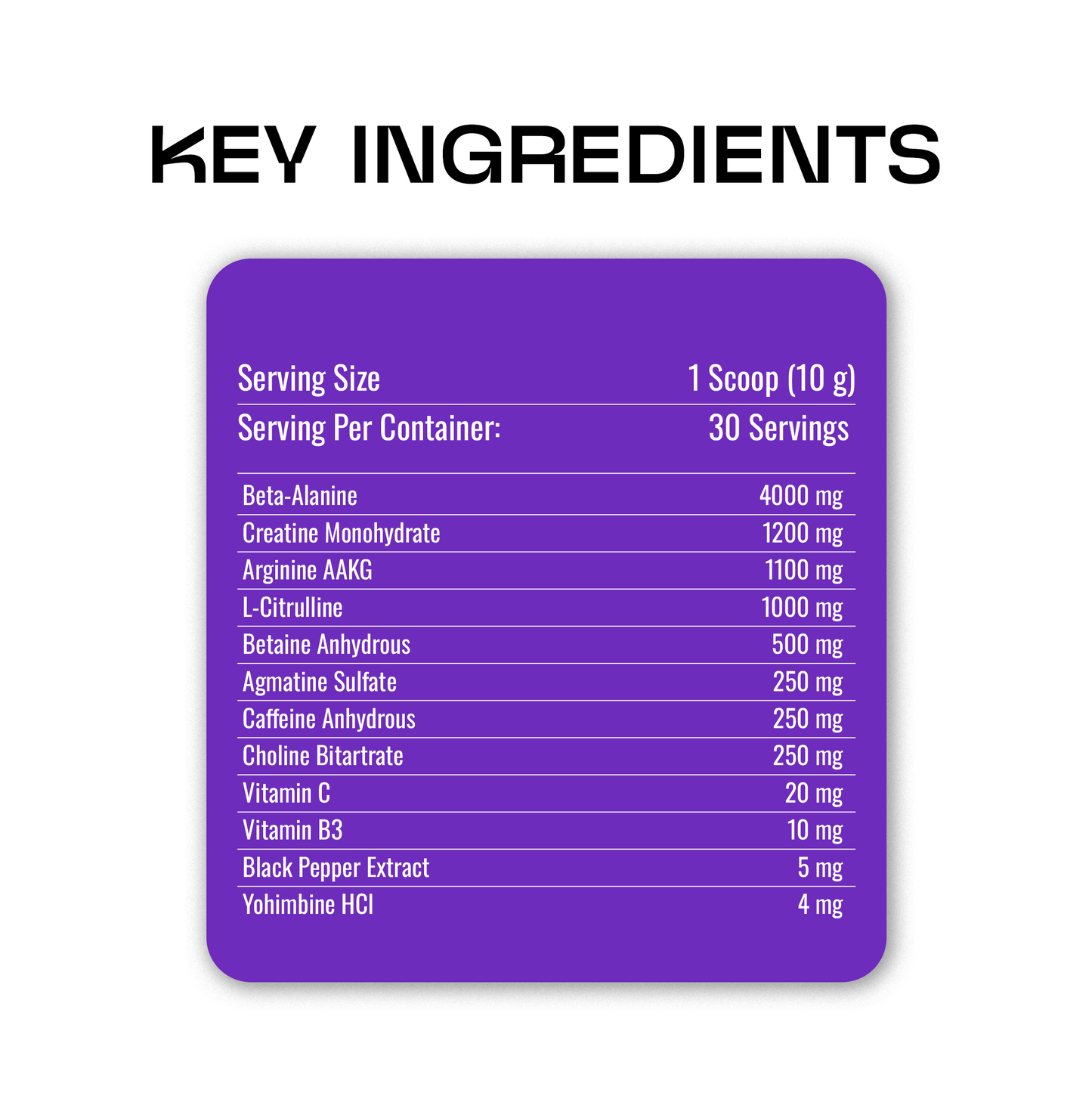 HUSTL Smurfed Pre-Workout | Blueberry | 300 g | 30 Servings